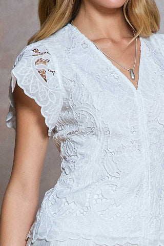 ISLA SHORT SLEEVE BLOUSE