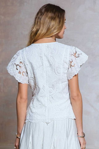 ISLA SHORT SLEEVE BLOUSE