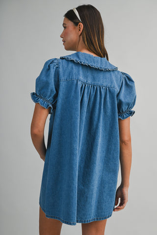 ALMA DENIM DRESS