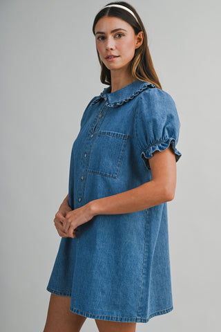 ALMA DENIM DRESS