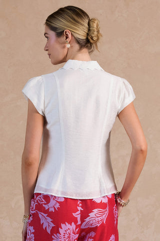 BIANCA BUTTON DOWN BLOUSE