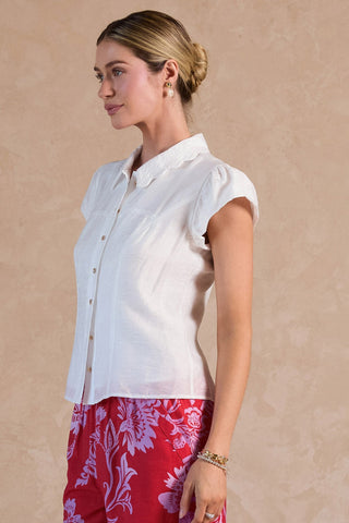 BIANCA BUTTON DOWN BLOUSE