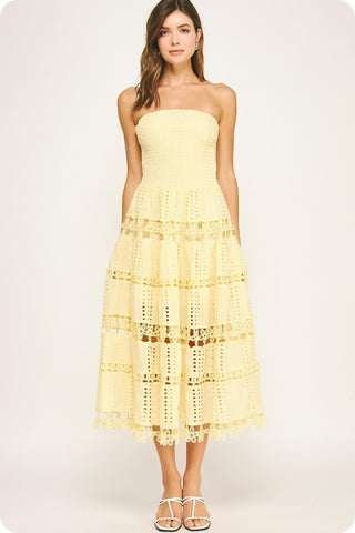 ATHENS DRESS - YELLOW