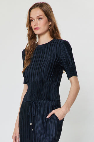 VALERIA PLEATED TOP