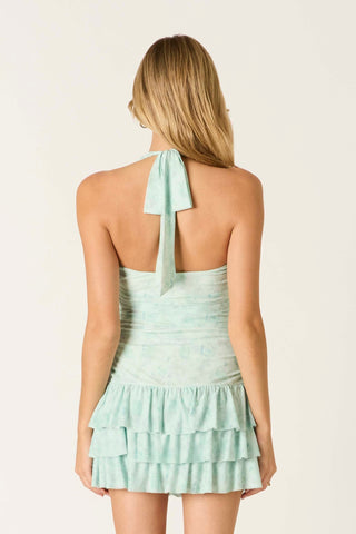 LISA MINI DRESS - MINT