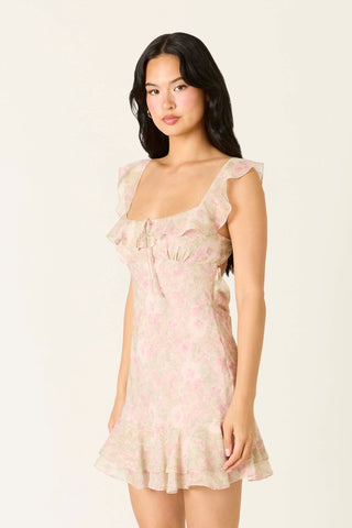 RUTH DRESS - ROSE