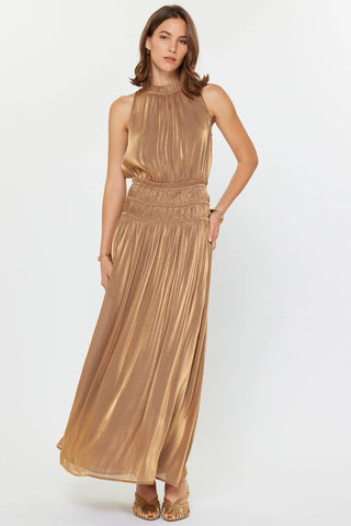 GOLD MAXI DRESS