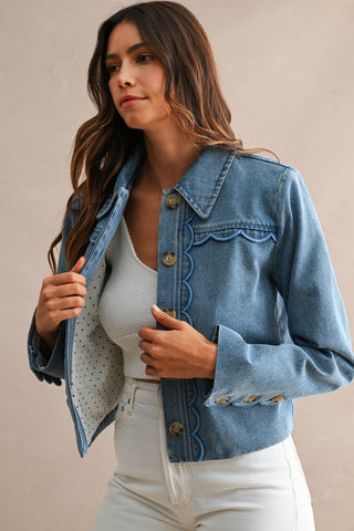 ETHEL DENIM JACKET