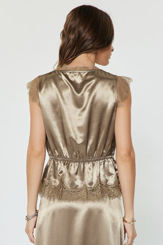 FINLEY V-NECK BLOUSE