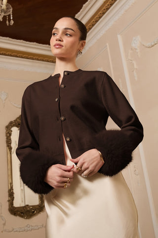 KAROL CARDIGAN - SPRESSO