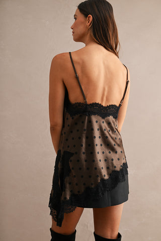 SAMI PALKA DOT CAMI TOP