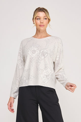 LAINEY SWEATER - SANDSHELL