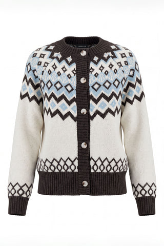LOREN SWEATER CARDIGAN - OATMEAL