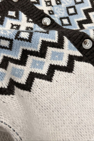 LOREN SWEATER CARDIGAN - OATMEAL