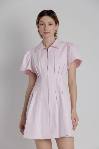 CELIN MINI DRESS - PINK
