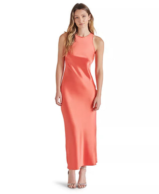 WARD MIDI DRESS-SUGAR CORAL