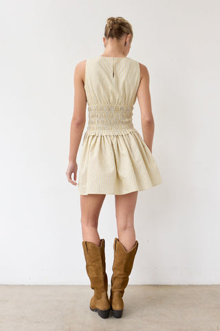 GR STRIPE MINI DRESS