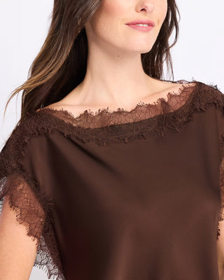 ROMY LACE TRIM TOP