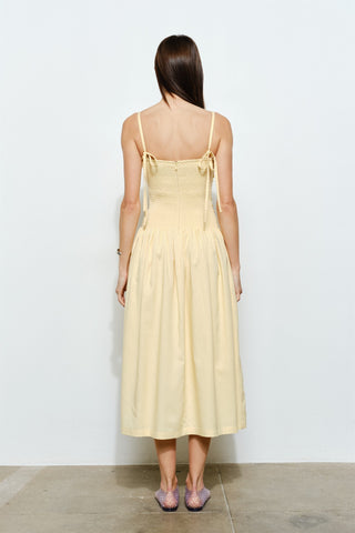 AMARILLO MAXI DRESS