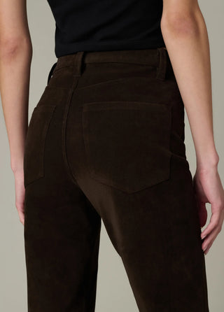 SUEDE MARGOT SLIM - DARK CHOCOLATE