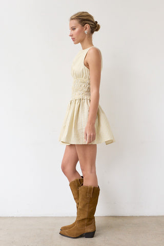 GR STRIPE MINI DRESS
