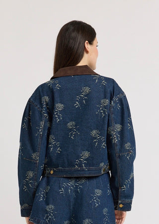 ALICE CROPPED DENIM JACKET