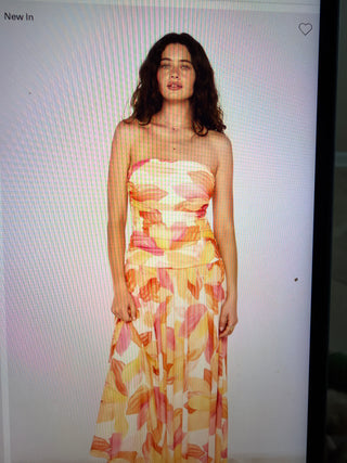 SOL MESH MIDI DRESS