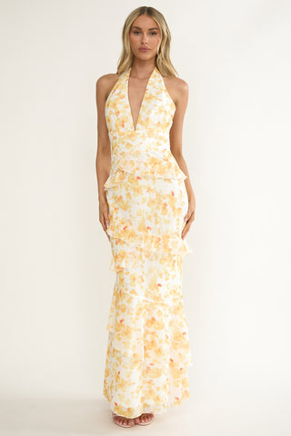 NINA MAXI DRESS - ORANGE