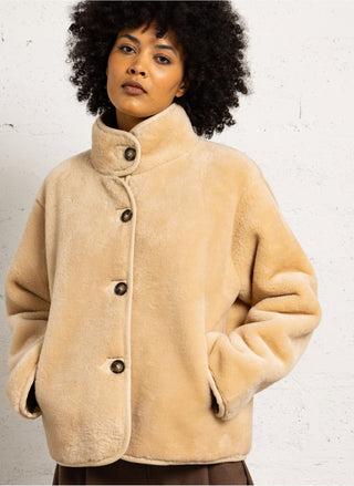 REESE FAUX FUR COAT