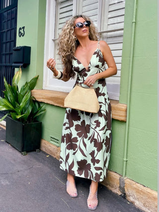 ESME STRAPPy MIDI DRESS