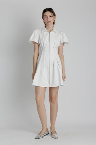 CELIN MINI DRESS - WHITE