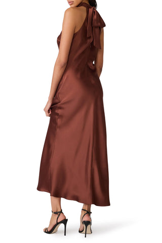 ZOE DRESS - CINNAMON
