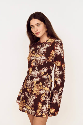 KENDALL SLEEVED MINI DRESS