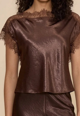 ROMY LACE TRIM TOP