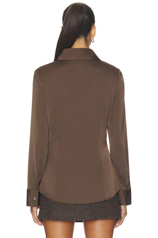 MIREYA SHIRT - BROWN