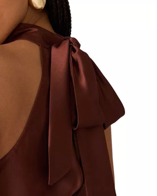 ZOE DRESS - CINNAMON