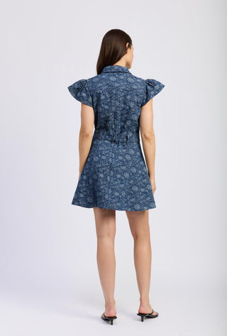 INDIGO DENIM DRESS