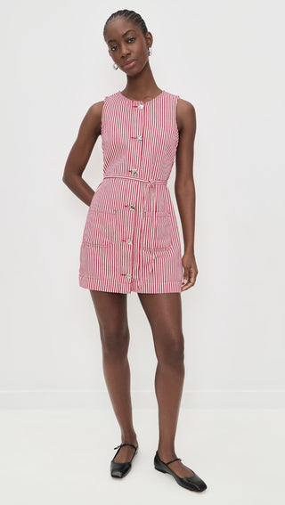 FREYA STRIPE SHIFT DRESS