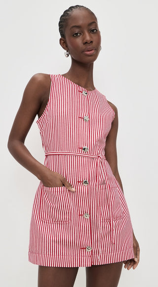 FREYA STRIPE SHIFT DRESS