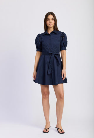 CARO MINI SHIRT DRESS