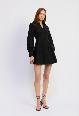 ANNA MINI SHIRT DRESS