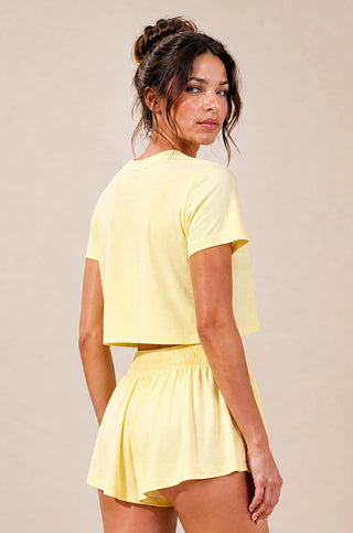 SA BUTTER YELLOW LUV TOP