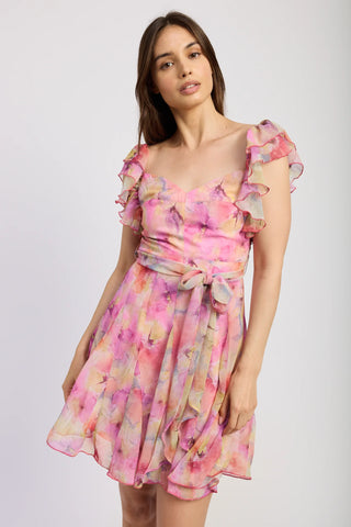 mariposa mini dress You're too beautiful to be single please, get out of my face! @fashionNova Mariposa Printed Mesh Mini Dress