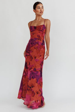 DARK ROSE MAXI DRESS
