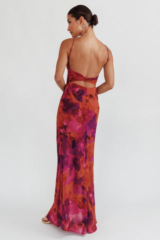 DARK ROSE MAXI DRESS