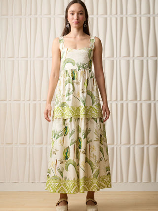 PALM MAXI DRESS