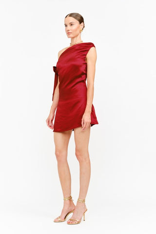 DURAND MINI SATIN DRESS