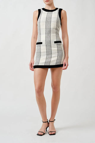 VELEN PLAID MINI DRESS