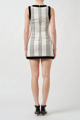 VELEN PLAID MINI DRESS