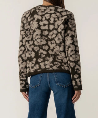 REMI SWEATER - ANIMAL PRINT